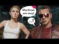 Mortal Kombat 11 Young Sonya Exchanges Friendly Words With Fighters