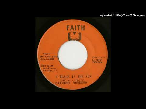Rare Gospel Soul 45 Faithful Wonders - A Place In The Sun