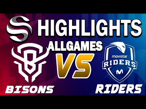 BISONS VS MOVISTAR RIDERS GAMES HIGHLIGHTS - LEAGUE OF LEGENDS - SUPERLIGA FINAL
