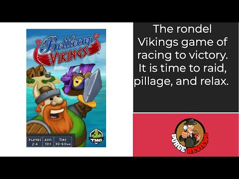 The Purge: # 2863 Bottlecap Vikings: The rondel staring vikings as you race up a track