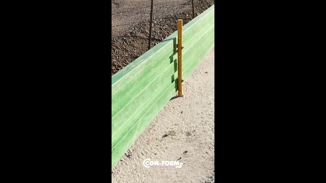 FibreForm Boards: Ready for the pour