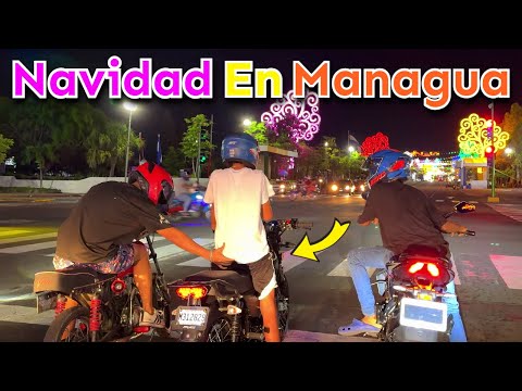 ALL THE CHRISTMAS DECORATIONS OF MANAGUA NICARAGUA