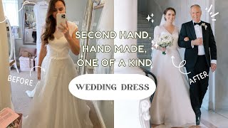 MY SECOND HAND, HAND MADE, ONE OF A KIND WEDDING DRESS | Laura Melhuish-Sprague