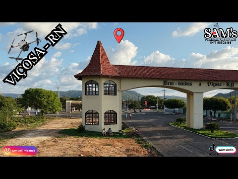 Viçosa RN Vista do Alto | Um Espetáculo em Imagens de Drone 🌄
