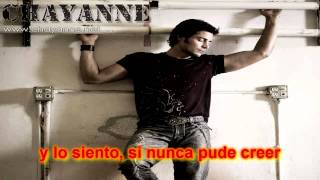 Chayanne-El hombre que fui(Letra)