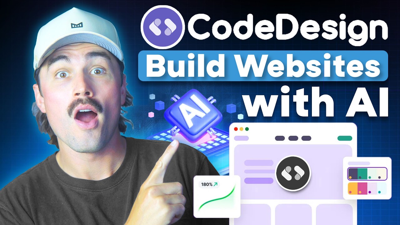 CodeDesign AI Tutorial: Build a Complete Website in Minutes (No Coding Needed)