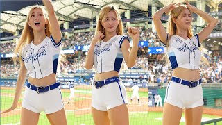 タイトな新衣装が良く似合う可愛い😍秀秀子 （しょうしょうず）Fubon Angels 富邦悍將啦啦隊 CPBL 新莊棒球場 2024/7/12【台湾チアTV】