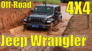 Jeep Wrangler Rubicon no Off-Road 4x4