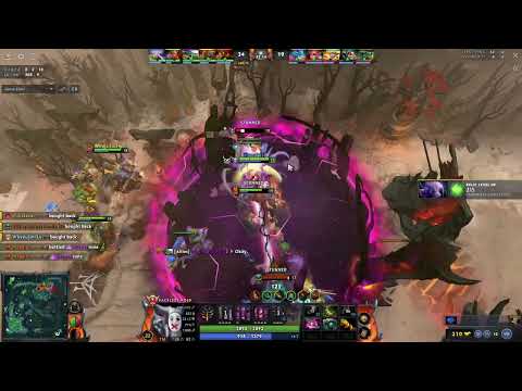Yatoro Faceless Void Rampage Moment