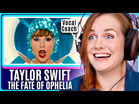 Taylor Swift \The Fate Of Ophelia \ | INCREDIBLE Storytelling | Vocal Coach Analysis & Reaction