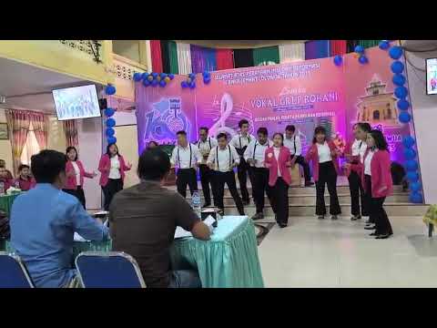 Puji Tuhan Juara 1 Lomba Vocal Group (LangitdanbumipujilahTuhan) Joy Group..Gereja #bnkp lölöwua