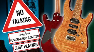 Video thumbnail for Harley Benton - Fusion-II HSH NT Roasted - NO TALKING - by Harley Benton