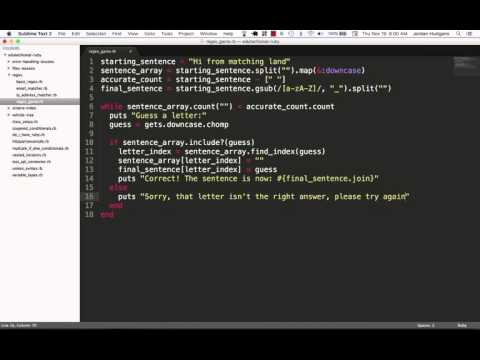 Build a wheel of fortune game using Ruby