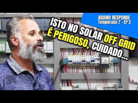 DISJUNTOR na Energia Solar Off Grid é PERIGOSO se não souber DISSO