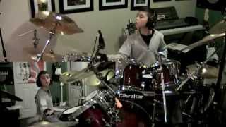 Paul Deslauriers Band - "Green Stripe" (drum cover)