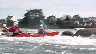 preview picture of video 'Breizh Kayak et le Delphin 155 sur Etel'