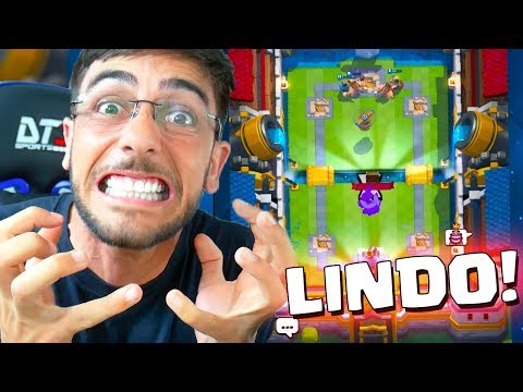 RAGE A BATALHA MAIS LINDA DO CLASH ROYALE