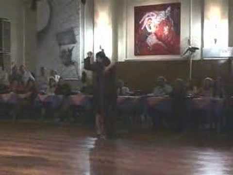  Melina Sedó  and  Detlef Engel  are  dancing  to  the  tango  "  Corazon  "  by  Carlos di Sarli