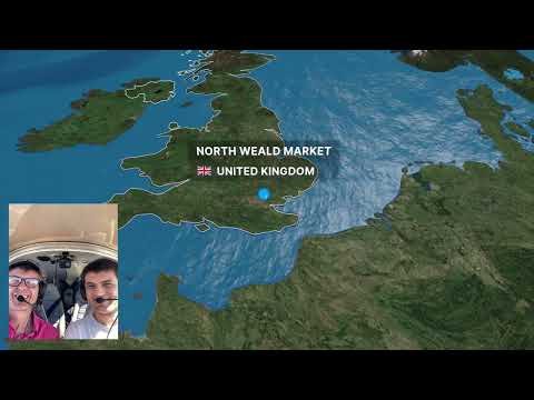 DA40 NG | North Weald to Troyes | IFR | RNP Approach