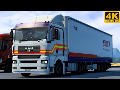 [G29] ETS2 (4K 60FPS) | PROMODS | MAN TGA 540 | VIENNA 🇦🇹 - OBSTEIG 🇦🇹