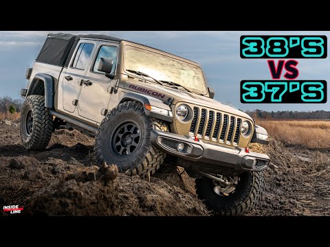 37” vs 38” Tires for the Jeep Gladiator, PLUS How To Pick The Right Wheel | Inside Line