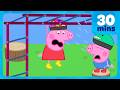 George Cries At The Park TOO SMALL For Playground 🛝 Peppa Pig Full Episodes 30 Minutes
