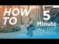 5 MINUTE ALL OUT STRENGTH ROUTINE YOU CAN DO ANYTIME