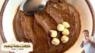 How to Make Homemade Nutella Recipe Cooking Italian with Joe