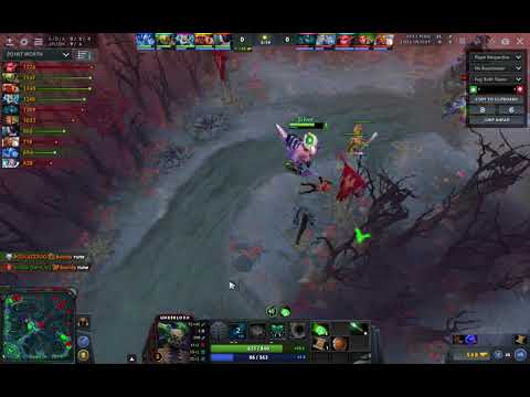 dota2 solo hard underlord double kill v 3 heroes