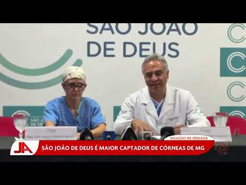 São João de Deus é o maior captador de córneas de MG