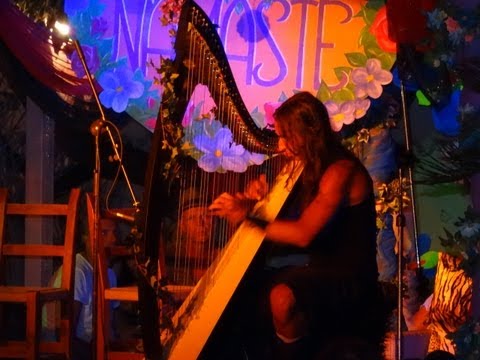 Celtic Harp in Namaste-Ibiza