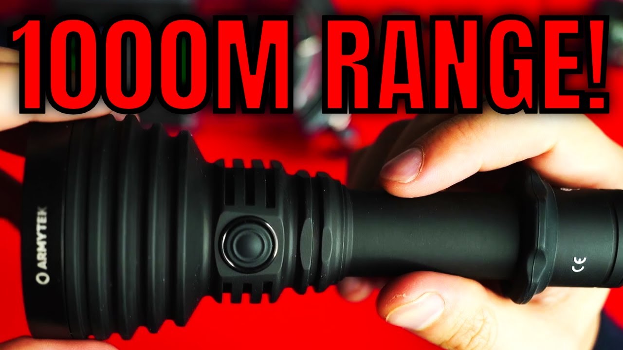 1km Apocalypse-Proof Flashlight? Armytek Barracuda Pro Max - LED ...