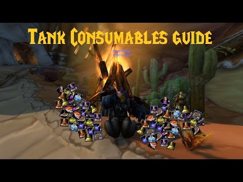 WoW Classic | Krieger Tank Consumable Guide - Buffod, Elixiere, Flask etc. mit Liste zum nachlesen!