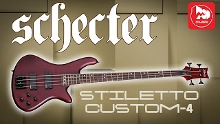 Video thumbnail for Бас-гитара SCHECTER STILETTO CUSTOM-4 by PopMusicRu