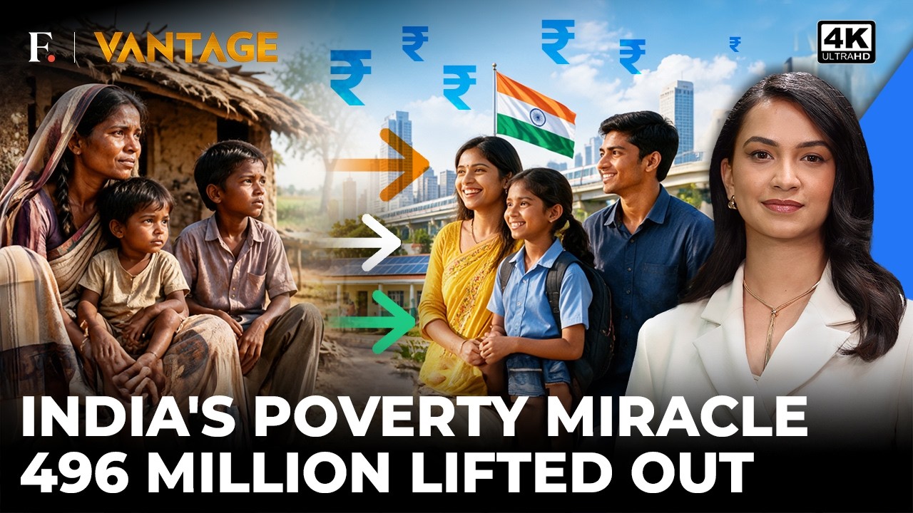India's Poverty Revolution: How Did 496 Million People Rise Above The Poverty Line? | Vantage