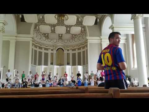 Blucoats Autumn Leaves Swasey Chapel