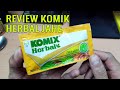Review Obat Batuk KOMIK Herbal Rasa JAHE Merah
