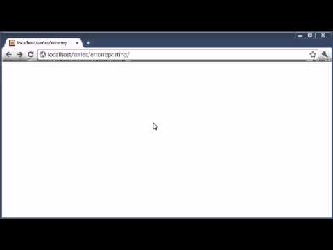 Beginner PHP Tutorial 14 Error Reporting