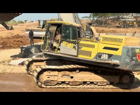 06: Unstoppable Synergy: Volvo EC480 and Dump Trucks Conquer Construction Challenges! @HRExca