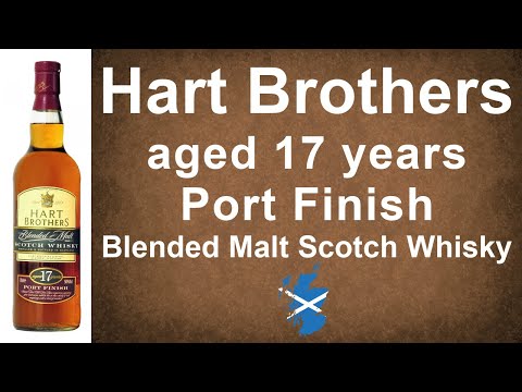 Hart Brothers aged 17 years Port Finish Blended Malt Scotch Whisky Review from WhiskyJason
