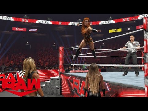 WWE 2K23 RAW BECKY LYNCH VS ZOEY STARK (W/TRISH STRATUS)