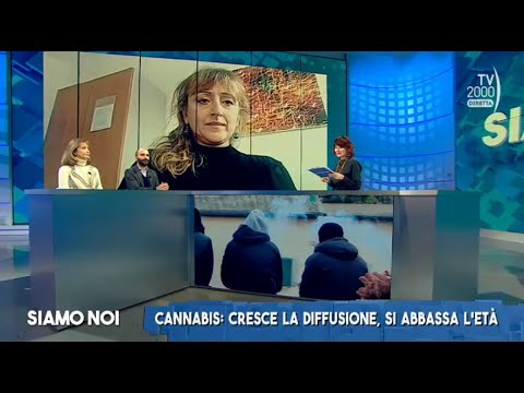 Siamo Noi (Tv2000),  20 febbraio 2023 - Cannabis sempre più diffusa: effetti e rischi per la salute