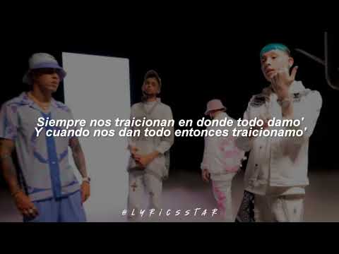 Vete pal carajo - Remix ( Yan block x Jay Wheeler x Brytiago x Nio Garcia x Casper ) - LETRA