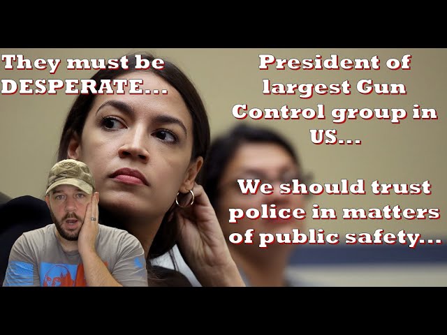 Leftist media now says Cops want Gun Control... They are so DESPERATE to divide us...