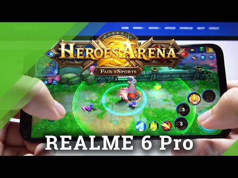 Heroes Arena on REALME 6 Pro – Gameplay