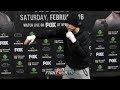 OMAR FIGUEROA SHAKES OUT & SHADOW BOXES THREE DAYS OUT FROM JOHN MOLINA JR FIGHT