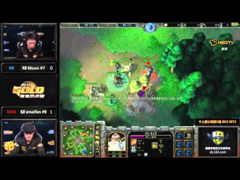 WC3 Golden Championship Series NetEase 2015/16 Moon (NE) vs emalfan (NE) G2