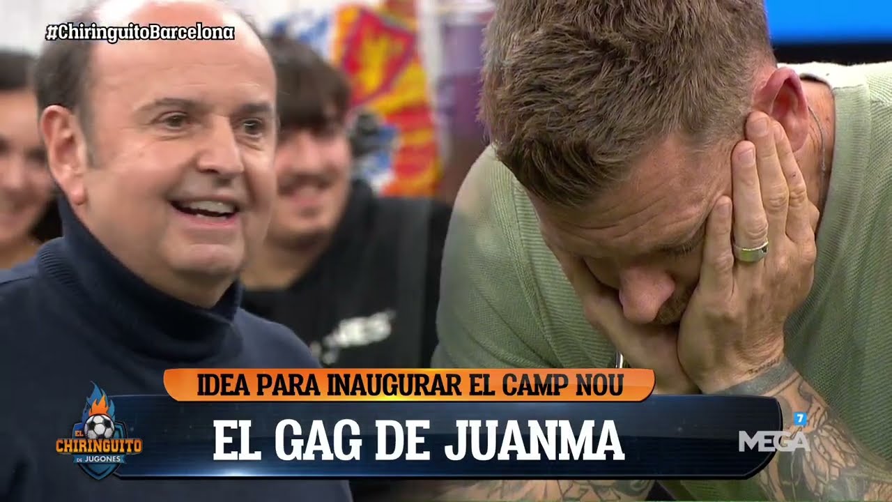 🚁🤣JUANMA RODRÍGUEZ, un helicóptero, el Camp Nou... Y NEGREIRA