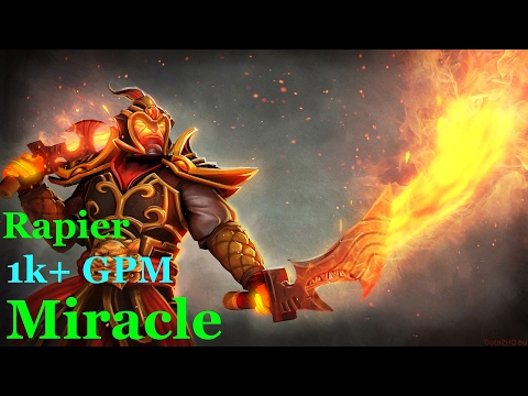 Miracle pro Ember Spirit Divine Rapier | Gameplay | Highlights — Dota 2