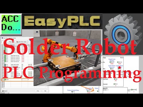 EasyPLC Solder Robot PLC Programming